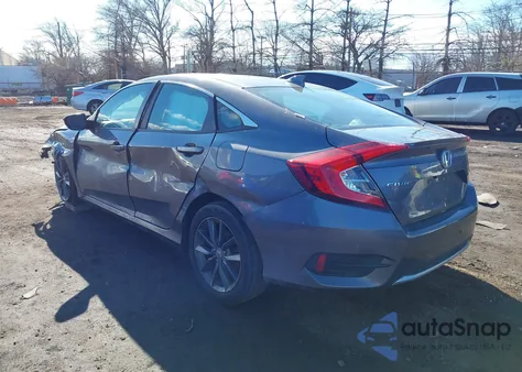 2021 Honda Civic Ex из США, поврежденный, VIN 19XFC1F3XME203662